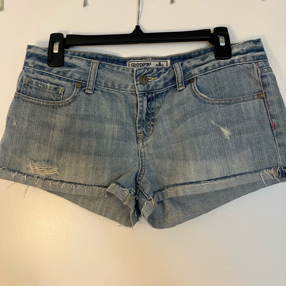 NWOT Pink by Victoria Secret Denim Shorts
